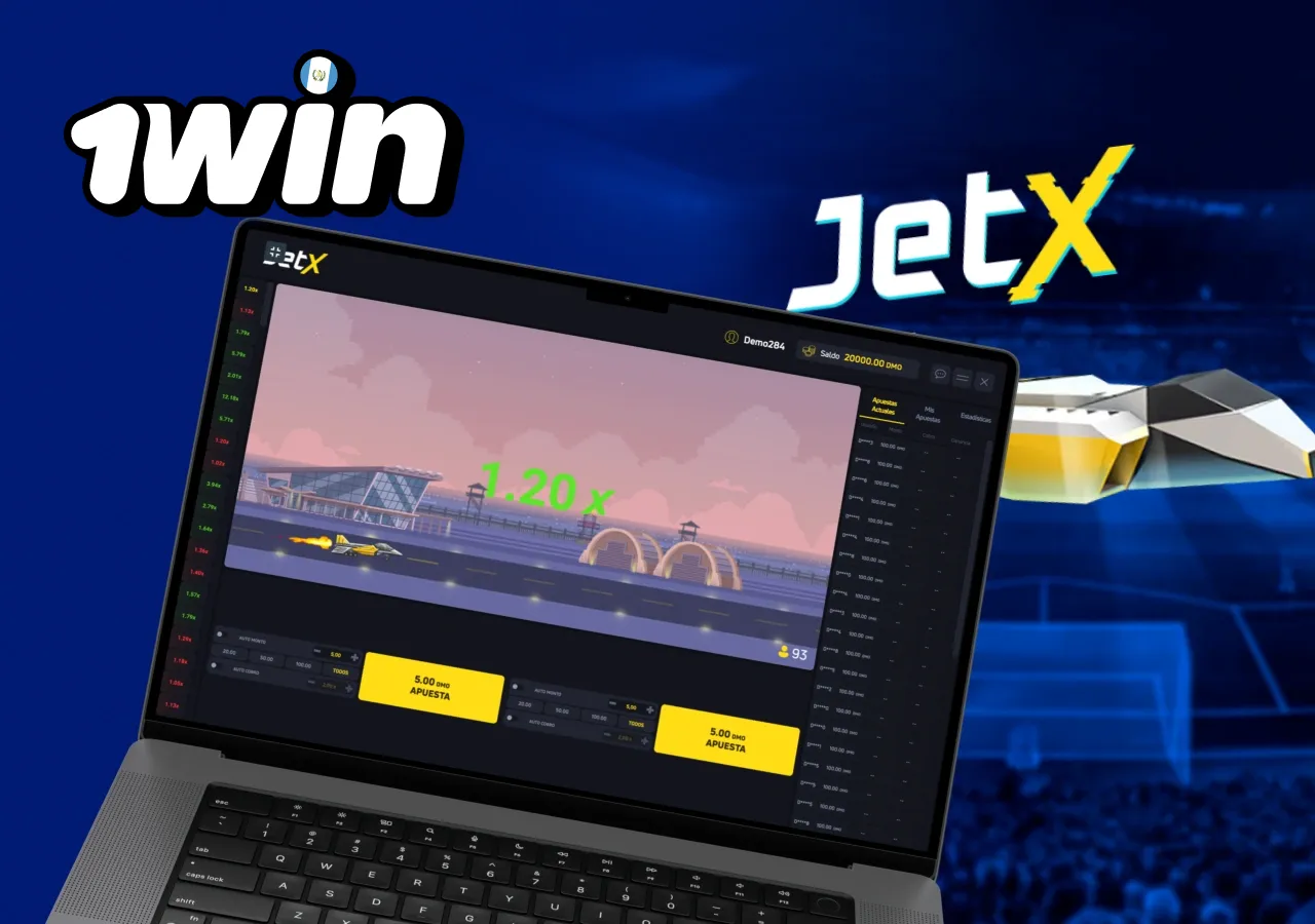 Juego JetX para usuarios de Guatemala