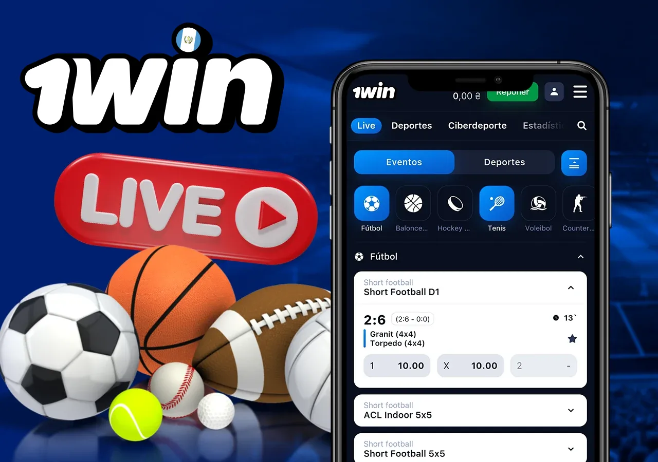 Realice sus apuestas directamente durante los partidos
