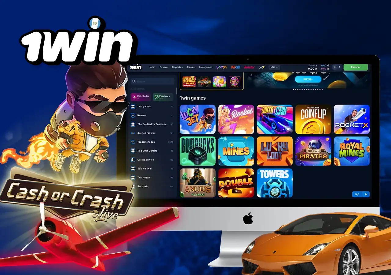 Retire sus ganancias a tiempo para evitar perder toda su apuesta en los juegos Cash o Crash.